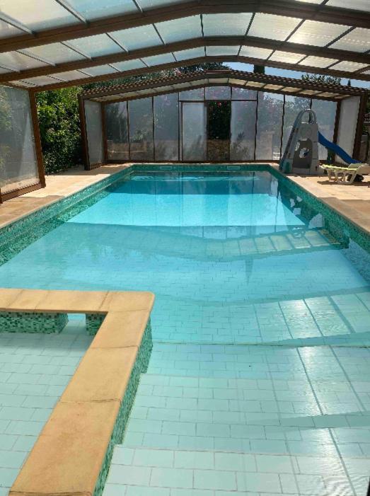 Chambres Privees Dans Maison Avec Grand Parc Et Piscine Proche Via Rhona Andancette المظهر الخارجي الصورة
